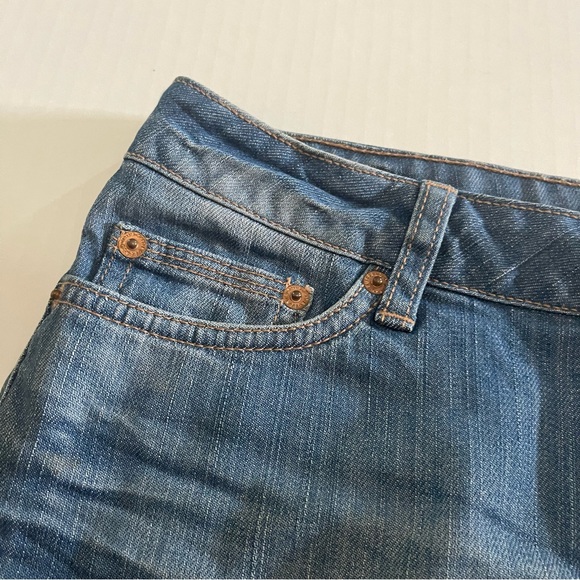 Buffalo David Bitton freak mid rise stretch shorts size 29 light/medium wash. - Picture 5 of 9